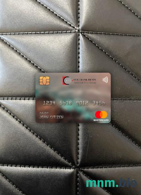 Equatorial Guinea CCEI bank master card wygląd fotograficzny skan PSD + zdjęcie